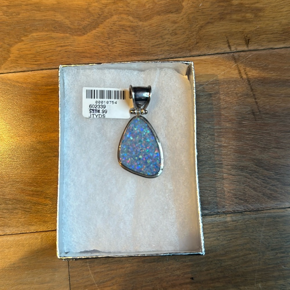 Australian Opal Pendant / Silver